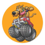 Monstruo Truck1 de Scooby Doo pegatinas