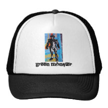 Monstruo verde - Robotboy Gorros Bordados