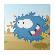 Monstruo WOLLY de mis series del monstruo Tejas
