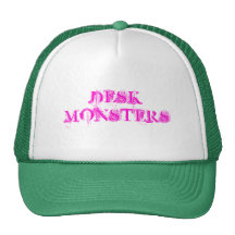 MONSTRUOS DEL ESCRITORIO GORRO DE CAMIONERO