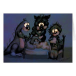 Monstruos en mi sitio tarjeta
