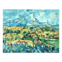 Mont Sainte-Victoire de Paul Cézanne (la mejor cal Comunicado Personalizado