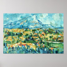 Mont Sainte-Victoire de Paul Cézanne (la mejor cal Impresiones