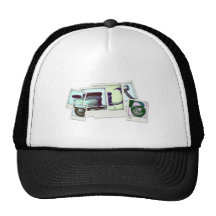 montaje de la foto del lambretta gorros  