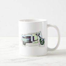 montaje de la foto del lambretta taza