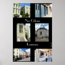 Montaje de New Orleans Poster