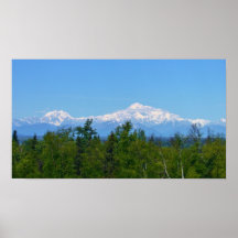 Montaña de Denali Posters