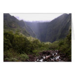 Montaña de Kauai Felicitación