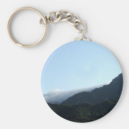 Montaña en la distancia llavero personalizado