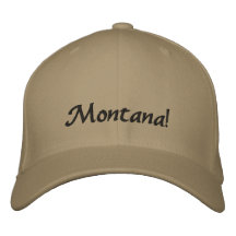 ¡Montana! Gorra bordado Gorra Bordada