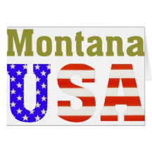 ¡Montana los E.E.U.U.! Felicitación