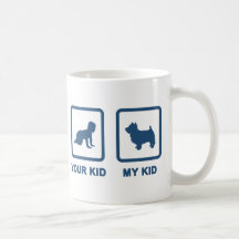 Montaña Terrier blanco del oeste Taza