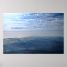 montañas azules impresiones