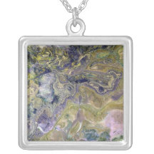 Montañas de atlas collar personalizado