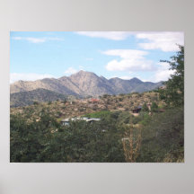 Montañas de Sandia Poster