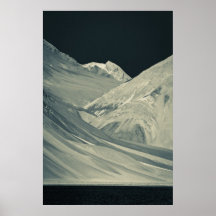 Montañas del desierto poster