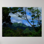 Montañas hawaianas de Ko'olau Posters