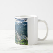 Montañas impresionantes de Suiza Taza De Café