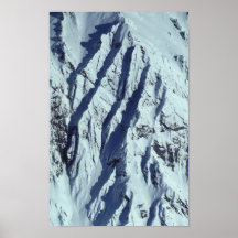 Montañas nevadas impresiones