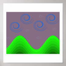Montañas Poster
