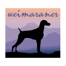 Montañas púrpuras Weimaraner