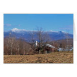 Montañas verdes de Vermont Felicitación