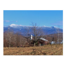 Montañas verdes de Vermont Tarjeta Postal