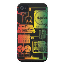 Monte su reggae de la prisa Case-Mate iPhone 4 protector