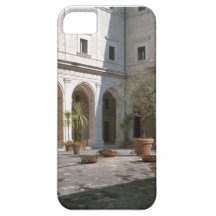 Montecassino, edificios del patio iPhone 5 Case-Mate protector