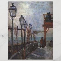 Montmartre de Vincent van Gogh folletos