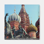 Monumento a Minin/Pozharsky, Moscú, Rusia Iman Para Frigorífico