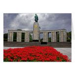 Monumento de guerra soviético, Berlín, Alemania Tarjeta
