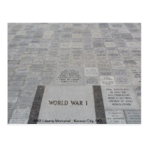 Monumento de la libertad de WWI Postal