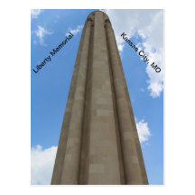 Monumento de la libertad de WWI Tarjetas Postales