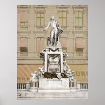 Monumento de Mozart Posters