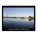 Monumento de Thomas Jefferson Tarjetas Postales