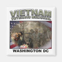 Monumento de Vietnam Imán De Nevera