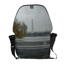Monumento de Washington a través del río Bolsas Messenger
