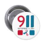 Monumento del 11 de septiembre 911 - nunca olvide pin