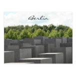 monumento del holocausto tarjeta postal