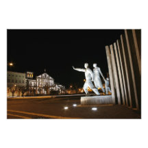 Monumento en Ponta Delgada Azores Fotografía