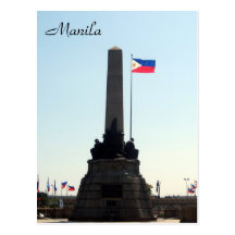 monumento rizal de la bandera postales