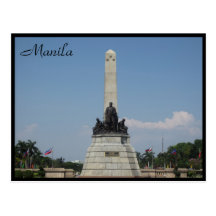 monumento rizal Manila Postales