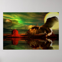 Monumento Valley-1-Eagle-2 Poster