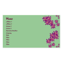 Moondaisy Tarjetas De Visita