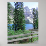 Moraine del lago poster