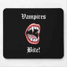 ¡Mordedura de los vampiros! Tapete De Raton