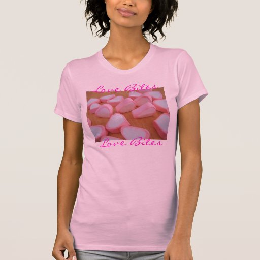 mordeduras de amor para mujer de la camisa