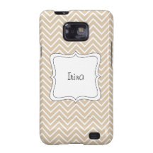 Moreno Chevron personal Samsung Galaxy SII Carcasas
