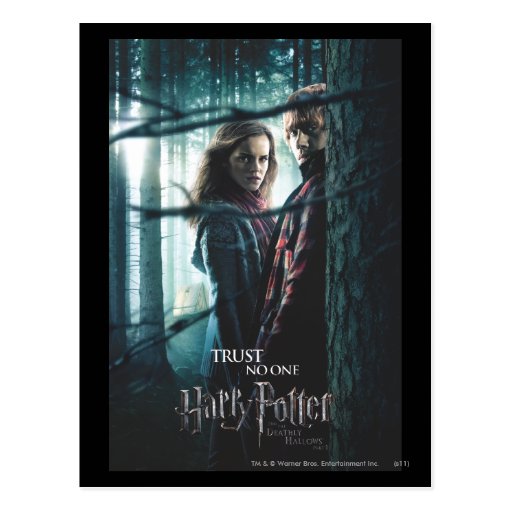Mortal santifica - Hermione y Ron Postal